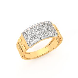 Minimalistic Diamond Ring For Men