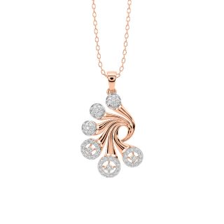 Dallin Round Diamond Office Wear Pendant