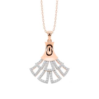 Rian Round Diamond Office Wear Pendant