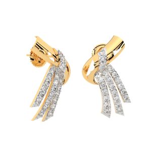 Ruben Round Diamond Stud Earrings