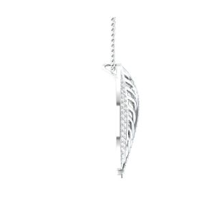 Achit Round Diamond Office Wear Pendant