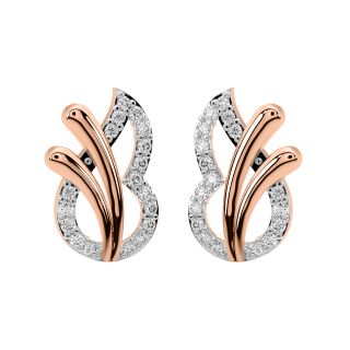 Neil Round Diamond Stud Earrings