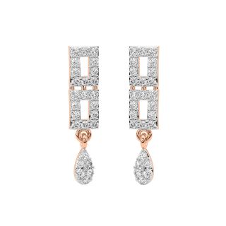 Denita Round Diamond Earrings