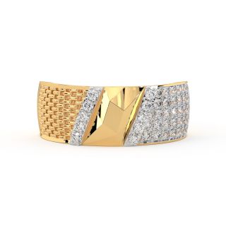 Shimmering Diamond Ring For Men