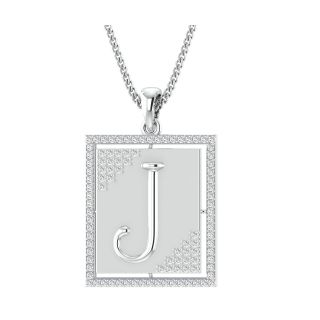 Alphabet J Pendant