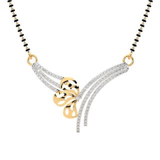 Marton Round Diamond Mangalsutra