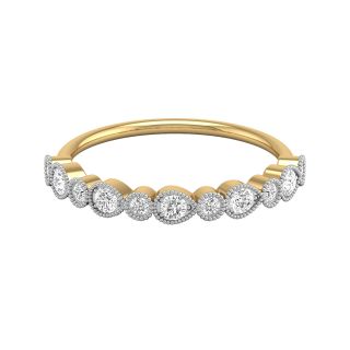 Sparkling Design Diamond Ring