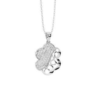 Designer Flower Diamond Pendant