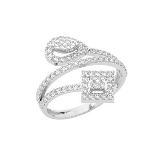 Shimmer Design Diamond Rings