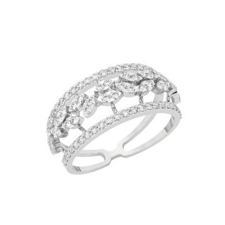 Leaf it up Diamond Ring