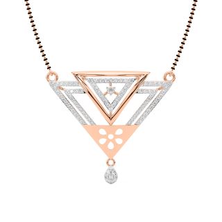 Inverted Triangle Mangalsutra Design