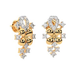 Jerod Round Diamond Stud Earrings