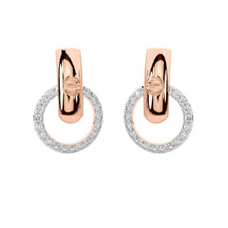 Willem Round Diamond Stud Earrings