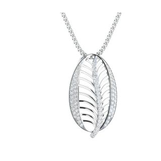 Achit Round Diamond Office Wear Pendant