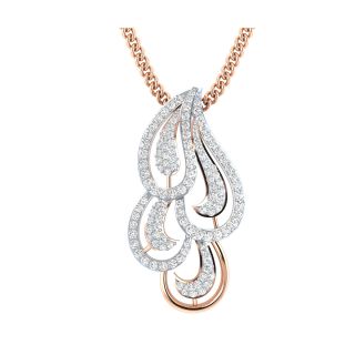 Agha Round Diamond Pendant