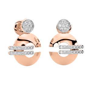 Alona Round Diamond Stud Earrings