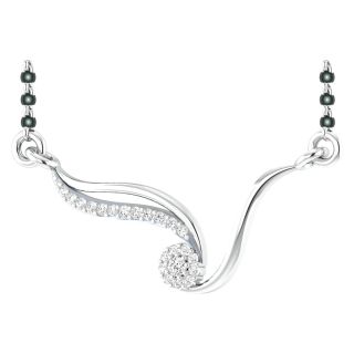 Keya Round Diamond Mangalsutra