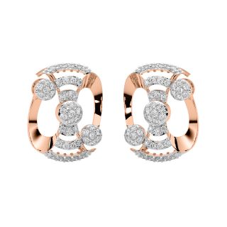 Ana Round Diamond Stud Earrings