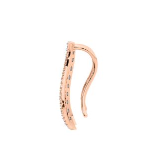 Designer Diamond Hoop Earrings