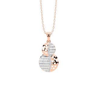 Irvin Round Diamond Office Wear Pendant