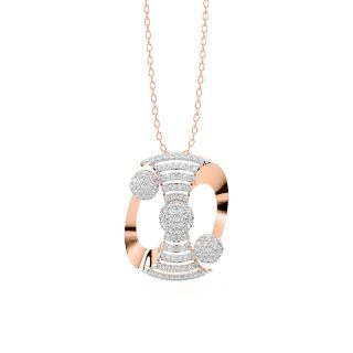 Wystan Round Diamond Pendant