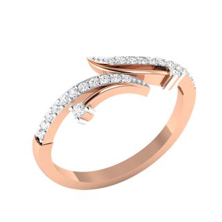 Umi Round Diamond Dainty Ring