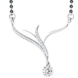 Denver Round Diamond Mangalsutra