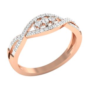 Rai Round Diamond Engagement Ring