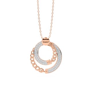 Boteh Beauty Gold Diamond Pendant