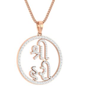 Shree Hari Diamond Pendant