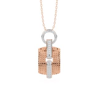 Sun Stripes Diamond Pendant