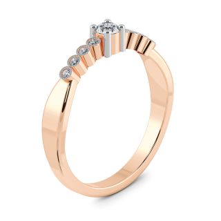 Vintage Design Diamond Engagement Ring
