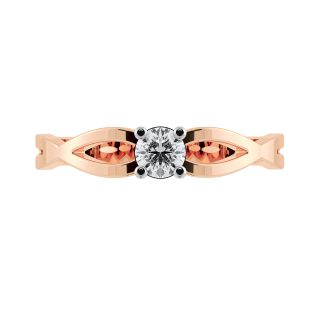 Royal Design Solitaire Ring