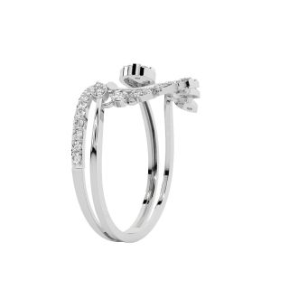 Bloom in Retro Diamond Ring