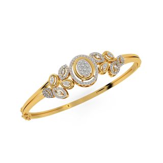 Elegant Diamond Bracelet In Gold