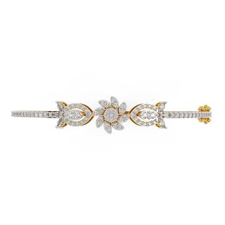 Nature Inspired Diamond Bracelet