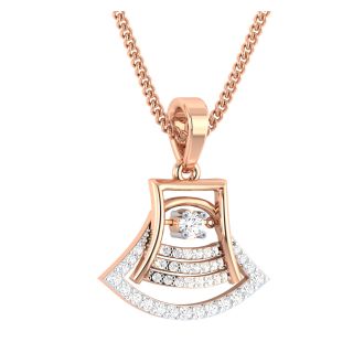 Tia Dancing Diamond Pendant