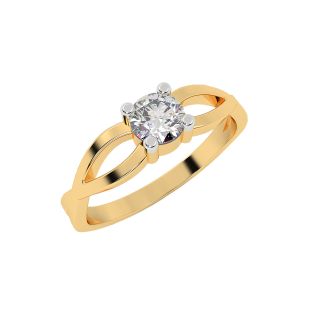 Royal Design Solitaire Ring