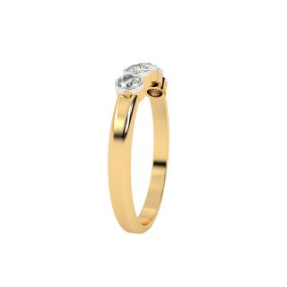 Five Stone Designer Diamond Ring