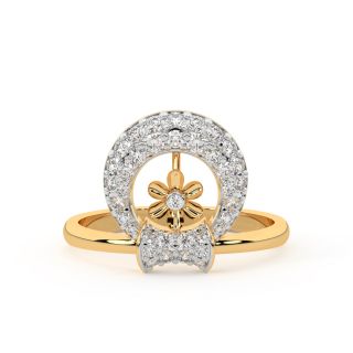 The Spherical Flower Diamond Ring