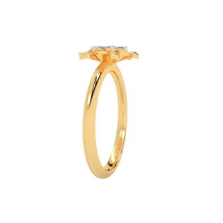 Diamond Dainty Ring In Gold