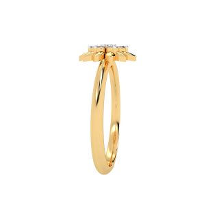 Gold Elegant Design Diamond Ring