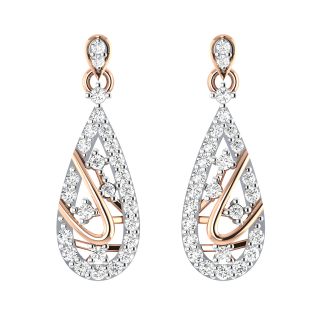 Axel Round Diamond Earrings