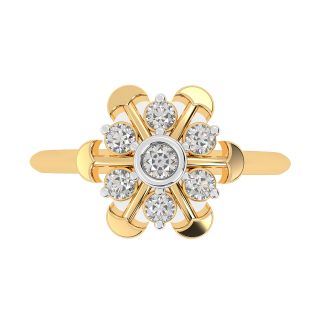 The Arrow Design Diamond Ring