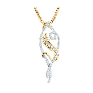 Adisa Round Diamond Pendant