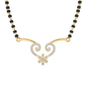 Stylish Design Diamond Mangalsutra