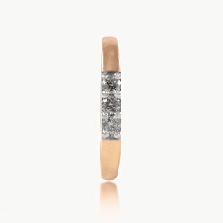 Three Stone Diamond Engagement Ring