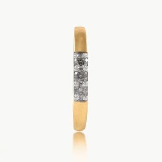 Three Stone Diamond Engagement Ring