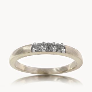 Three Stone Diamond Engagement Ring