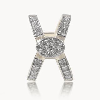Avan Designer Cross Band Diamond Ring